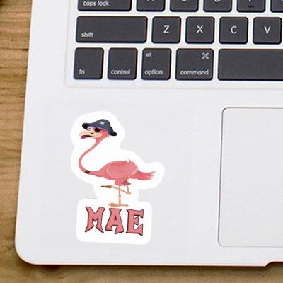 Mae Sticker Flamingo Laptop Image