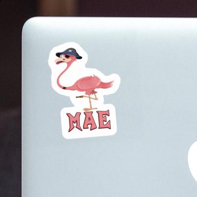 Mae Sticker Flamingo Notebook Image