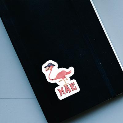 Mae Sticker Flamingo Notebook Image