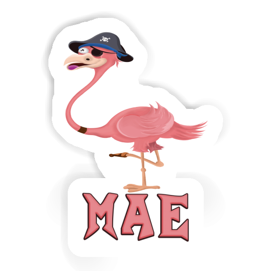 Mae Sticker Flamingo Notebook Image