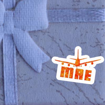 Mae Sticker Airplane Gift package Image