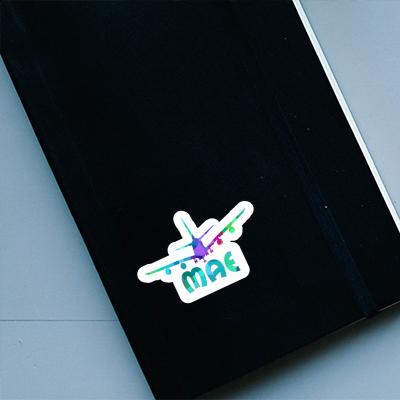 Flugzeug Sticker Mae Laptop Image