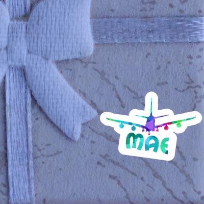 Sticker Airplane Mae Gift package Image