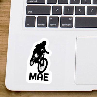 Mae Sticker Freeride Biker Notebook Image