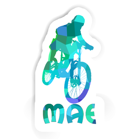 Mae Autocollant Freeride Biker Image