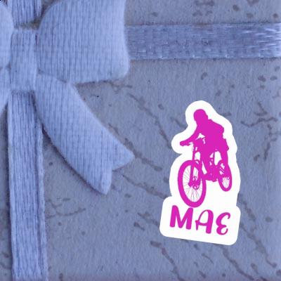 Freeride Biker Autocollant Mae Image