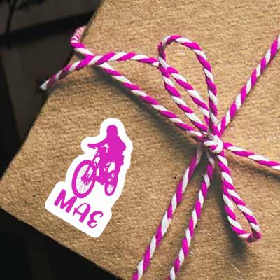 Sticker Mae Freeride Biker Notebook Image