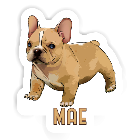 Bulldogge Aufkleber Mae Notebook Image