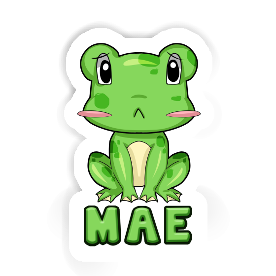 Sticker Mae Frog Notebook Image