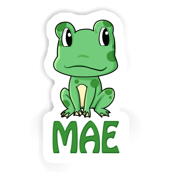 Aufkleber Frosch Mae Notebook Image