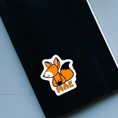 Fox Sticker Mae Notebook Image