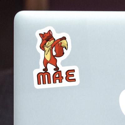 Dabbing Fox Sticker Mae Gift package Image