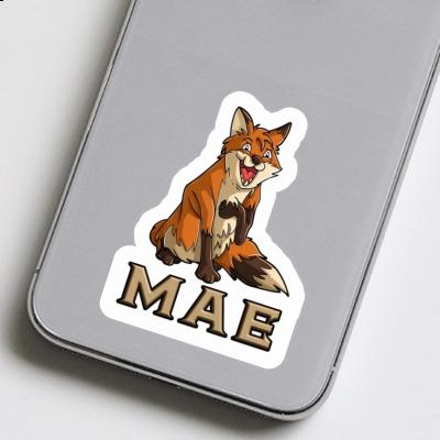 Renard Autocollant Mae Notebook Image