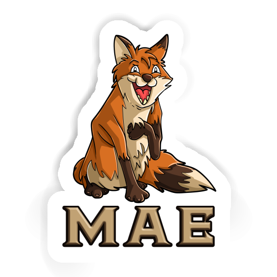 Fox Sticker Mae Laptop Image