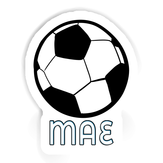 Sticker Mae Soccer Notebook Image