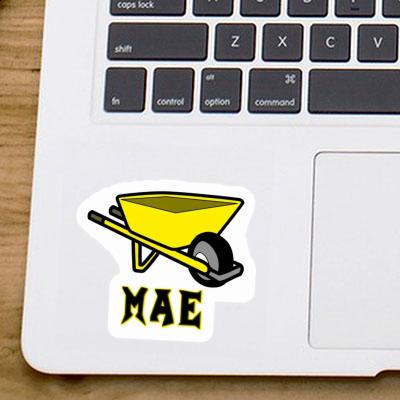 Wheelbarrow Sticker Mae Laptop Image