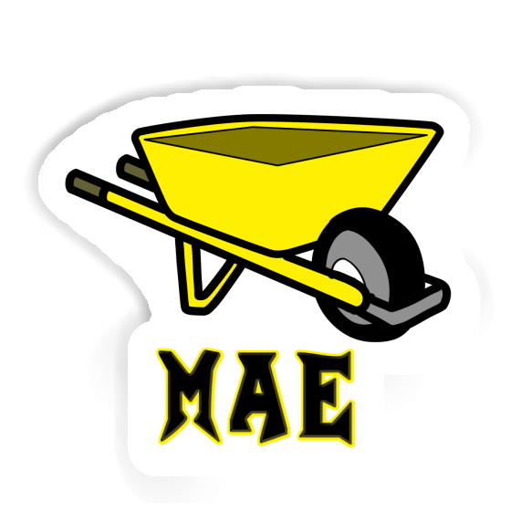 Wheelbarrow Sticker Mae Notebook Image