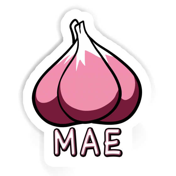 Mae Sticker Garlic clove Laptop Image