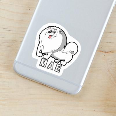 German Spitz Sticker Mae Notebook Image