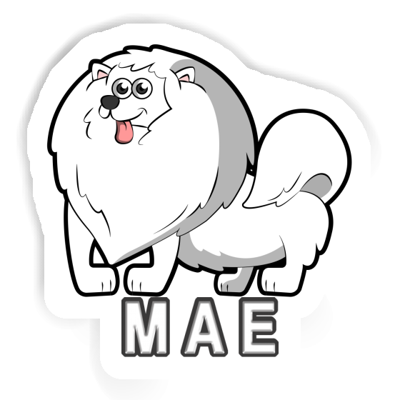 German Spitz Sticker Mae Gift package Image