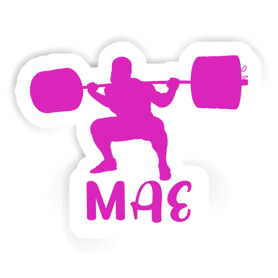 Weightlifter Sticker Mae Gift package Image