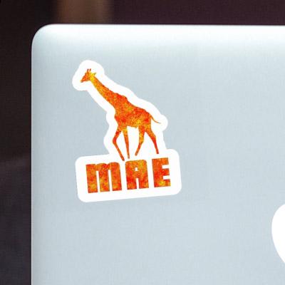 Sticker Giraffe Mae Image