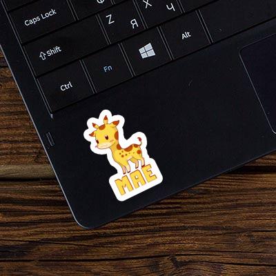 Aufkleber Mae Giraffe Laptop Image