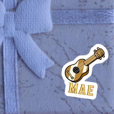 Sticker Gitarre Mae Notebook Image