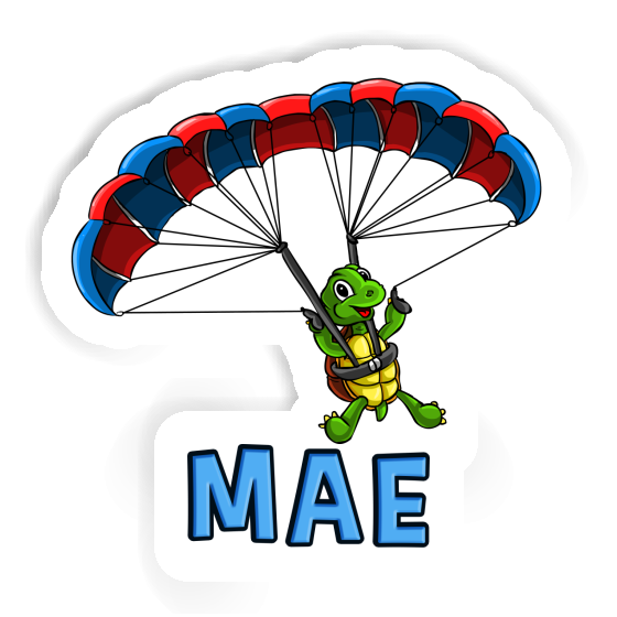 Sticker Mae Paraglider Notebook Image