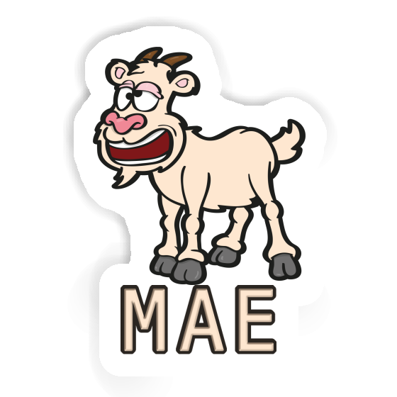 Goat Sticker Mae Laptop Image