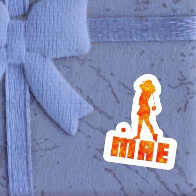 Mae Sticker Golfer Gift package Image