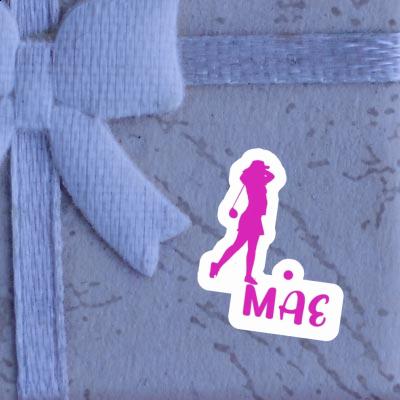 Golfer Sticker Mae Gift package Image