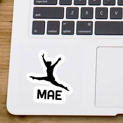 Sticker Gymnast Mae Laptop Image