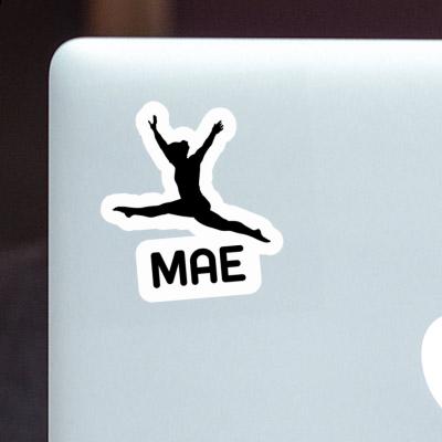 Sticker Gymnast Mae Image