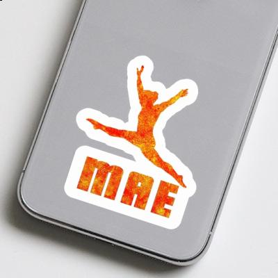 Sticker Mae Gymnast Image