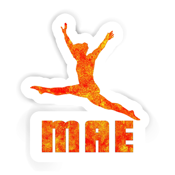 Sticker Mae Gymnast Gift package Image