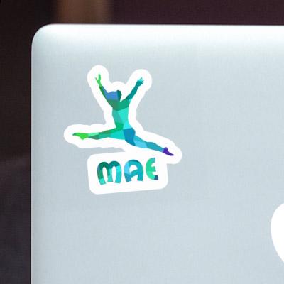 Gymnast Sticker Mae Image