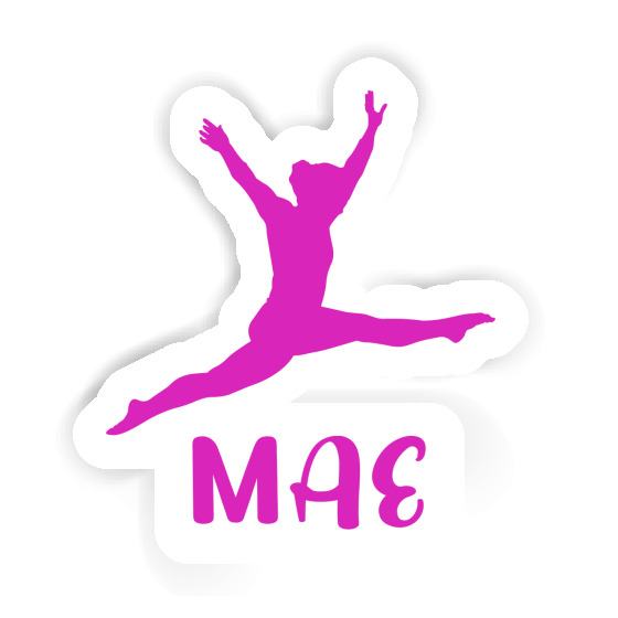 Sticker Mae Gymnastin Notebook Image