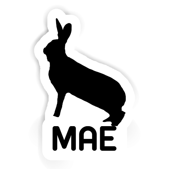 Mae Sticker Rabbit Laptop Image