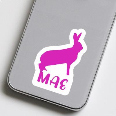 Autocollant Mae Lapin Laptop Image