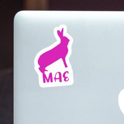 Autocollant Mae Lapin Laptop Image