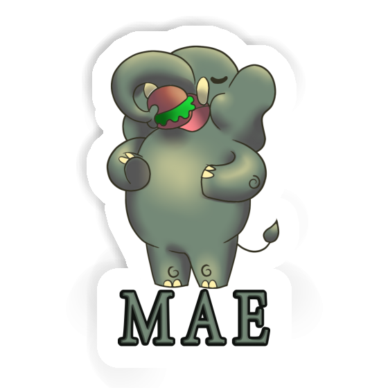 Hamburger Sticker Mae Image