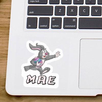 Mae Sticker Easter bunny Laptop Image