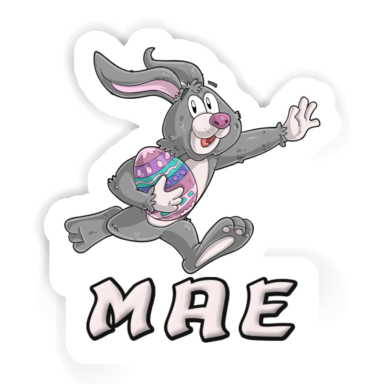 Mae Sticker Easter bunny Laptop Image