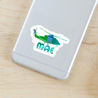 Sticker Helicopter Mae Notebook Image