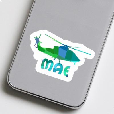 Sticker Helicopter Mae Laptop Image