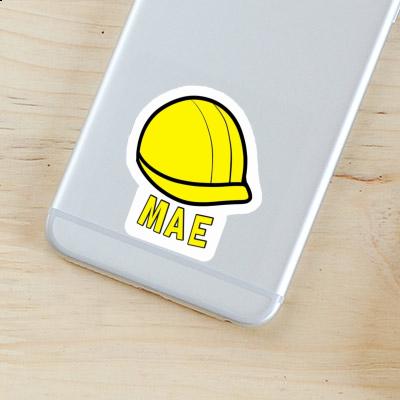 Sticker Mae Construction Helmet Notebook Image