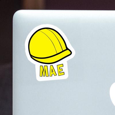 Sticker Mae Construction Helmet Image