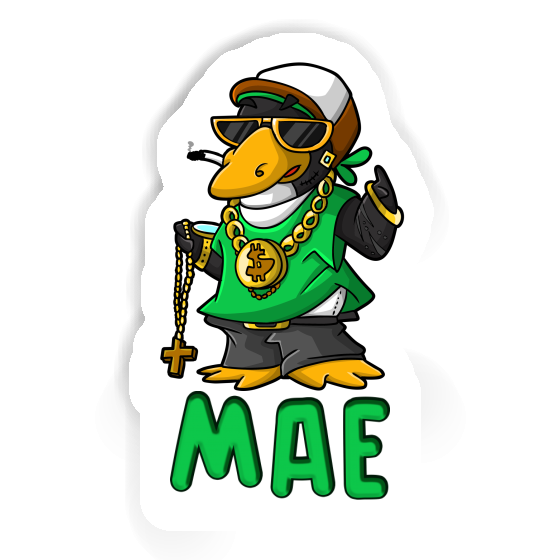 Mae Sticker Pinguin Notebook Image