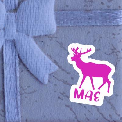 Autocollant Cerf Mae Laptop Image